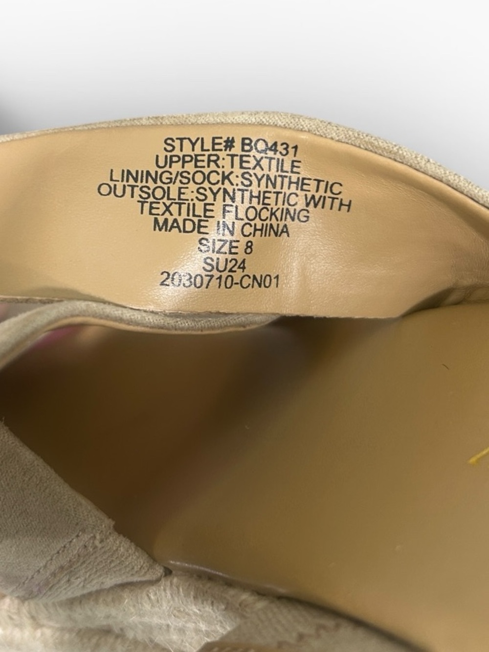 J. Crew Wide-strap Espadrille Mule Wedge Sandals Women’s Size 8 - Picture 7 of 10